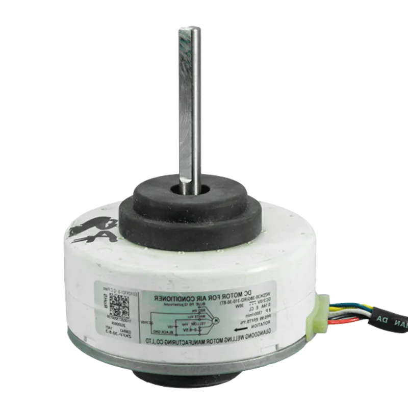 Motor Brushless DC 11002015000139 para aire acondicionado Midea MSABD-17CRFN1-MQ0W con eje metálico y conector de 5 cables