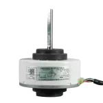 Motor Brushless DC 11002015000139 para aire acondicionado Midea MSABD-17CRFN1-MQ0W con eje metálico y conector de 5 cables