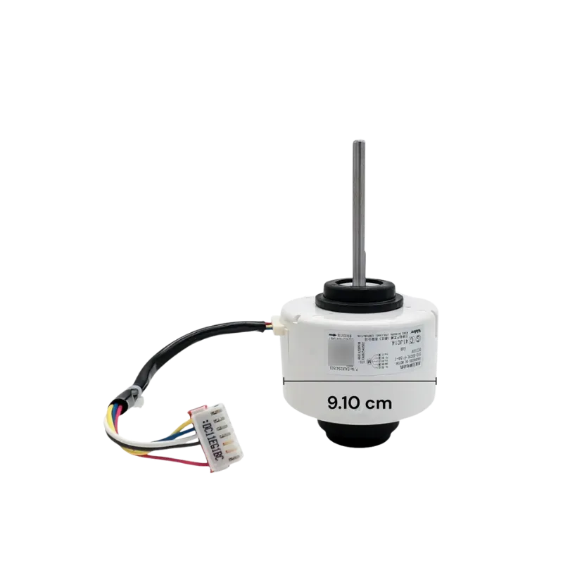 Motor LG EAU62543503 original vista frontal con medidas