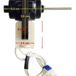 Motor Fan 4680JB1017Q para nevera LG