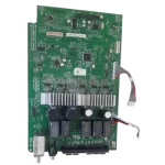 Parte posterior de la placa Option Code Assembly EBR88920722 con circuitos impresos Parte posterior de la placa Option Code Assembly EBR88920722 con trazados de circuito y conexiones.