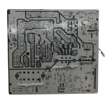 Vista posterior de la tarjeta main control board 17123100000047 con pistas de circuito