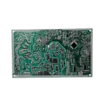 Parte trasera de la tarjeta Midea 17122000051722 con pista electrónica y trazado del circuito impreso.