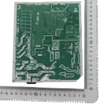 Parte trasera PCB Duct Main Control Board 17123000009217 Midea con pistas y soldaduras