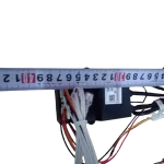 Pulse Igniter D11D_06GX Midea – Medidas exactas con cinta métrica Pulse Igniter D11D_06GX 17251100006209 Midea con cinta métrica – vista superior para referencia de tamaño