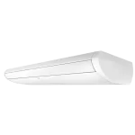 vista lateral aire acondicionado Samsung 60000 BTU Inverter techo con cubierta cerrada