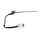 Conector del sensor de temperatura Hisense K1822634 con cable blanco y doble línea negra NTC