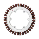 Parte trasera del estator LG 4417EA1002Y con conectores visibles