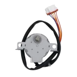 Stepper Motor SM-30-17-12-14 vista frontal con conector