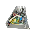 Tarjeta principal para aire acondicionado Midea, parte 17222700001556, con su cableado y conectores.