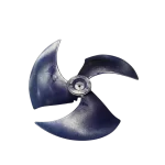 Ventilador axial de 3 aspas Midea ZL-420×143×8-3KN vista frontal