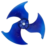 Ventilador Cruzado Midea 12100105000961 con Aspas Curvadas Ventilador cruzado Midea 12100105000961 con cuatro aspas curvadas de plástico azul