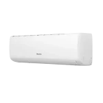 Aire acondicionado Hisense Amatista Inverter Retiq E diseño minimalista Aire acondicionado Hisense Amatista Inverter Retiq E vista lateral izquierda