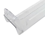 Vista lateral de la bandeja LG Basket Door MAN38617702 Detalle lateral bandeja de puerta LG MAN38617702 en plástico resistente