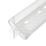 Vista lateral de la bandeja LG Basket Door MAN41866702 Detalle lateral bandeja de puerta LG MAN41866702 en acrílico