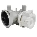 Bomba de drenaje original LG AHA75853813 vista lateral Bomba de drenaje LG AHA75853813 vista lateral con motor