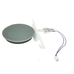 LG 5007JA3006R compuerta del ducto de hielo – perfil del disco y soporte