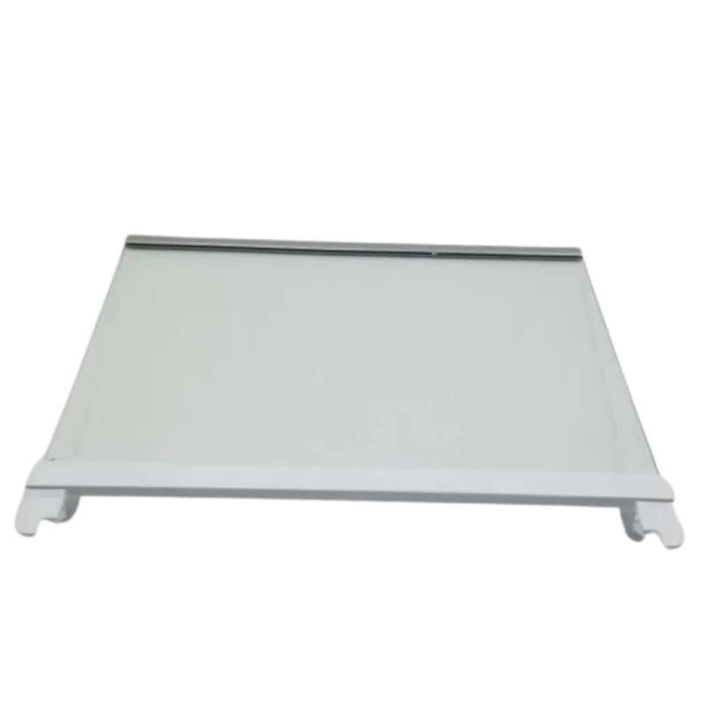 Repisa de congelador LG AHT73493944 original OEM Estante de congelador LG AHT73493944 de vidrio templado con marco blanco