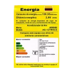 Etiqueta Retiq Hisense Amatista Inverter 12000btu 220v