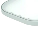 Borde inferior y malla del filtro de pelusas LG ADQ56656403, detalle de encajes