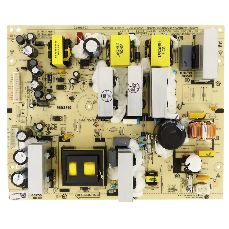 Placa fuente de alimentación LG EBR89083901 vista superior