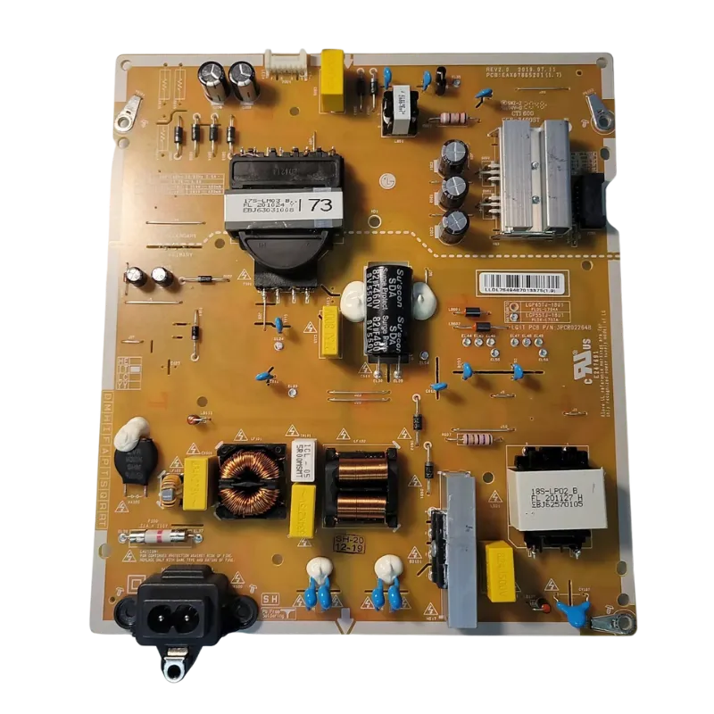 Fuente de alimentación LG EAY64948701 LGP55TJ-18U1 vista frontal