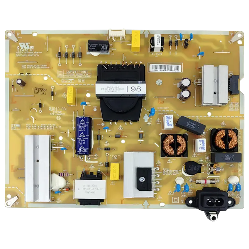 Fuente de alimentación LG EAY65589002 vista superior frontal