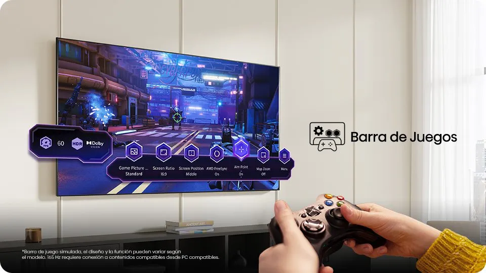 Hisense 85Q6QV GameBar