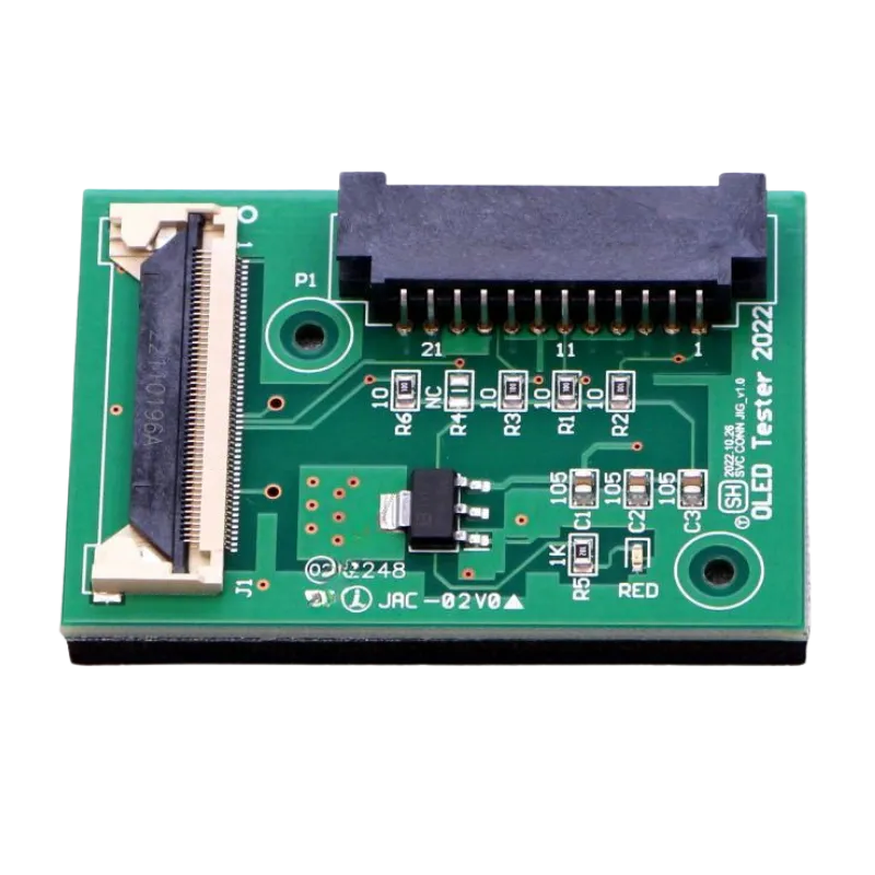 Jig RAD33749102 vista superior para prueba de paneles OLED