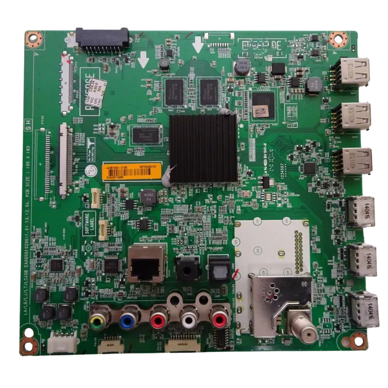 Main Board EAX65610206 vista frontal con puertos HDMI y conectores LG 42LB5800