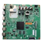 Main Board LG EAX65610206 ángulo superior con conectores múltiples