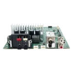 Main Control Board LG XBOOM CJ65, vista frontal de puertos de conexión.