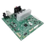 Main Control Board LG XBOOM CJ65, vista en ángulo desde el lado opuesto del disipador.