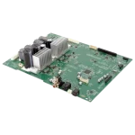 Main Board LG XBOOM OK99 vista en ángulo derecha con disipadores dobles