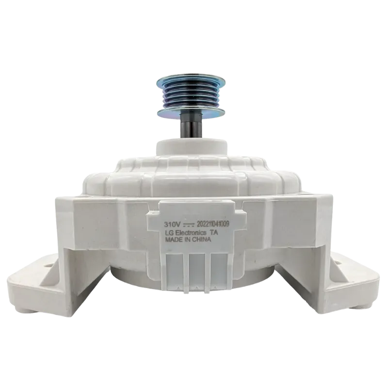 Motor DC para Lavadora LG EAU63603501 vista frontal con polea