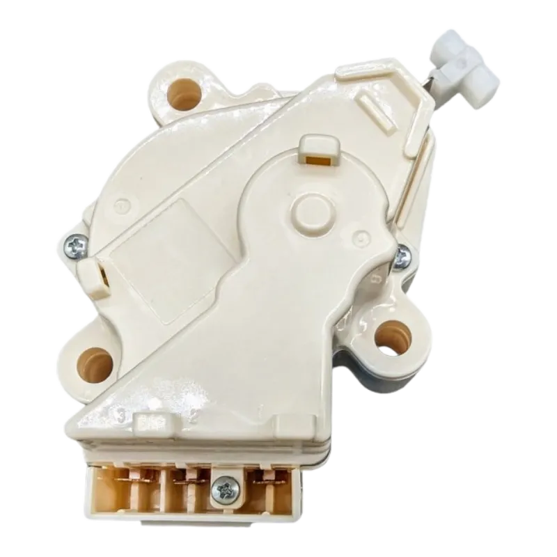 Motor de drenaje LG 5250FA1731Q — vista frontal Motor de drenaje LG 5250FA1731Q vista frontal con palanca y conector