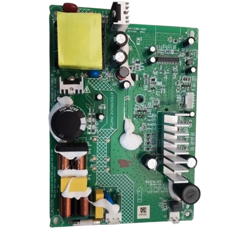 PCB LG COV34605801 original OEM – Vista posterior Placa PCB Main Board LG COV34605801 vista trasera vertical