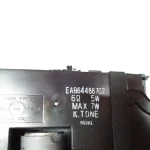 Detalle parlante LG EAB64488702 6 Ω 5 W MAX 7 W K.TONE