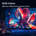 QLED Colour en el televisor Hisense 100Q7QG con colores vibrantes y detalles intensos