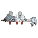 Válvula de entrada LG AJU72912210 detalle superior con etiqueta QR