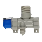 Vista trasera válvula entrada LG AJU74352601 12V DC lavadora Smart Drum Parte trasera de la válvula de agua fría LG AJU74352601 para lavadora