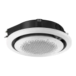 Aire acondicionado cassette redondo Samsung 60000 BTU vista inferior