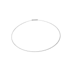 Aro Metálico de Sujeción para Goma de Puerta LG 4861ER2001J Aro metálico completo 4861ER2001J para goma de puerta de lavadora LG, mostrando su forma circular y el resorte de tensión.