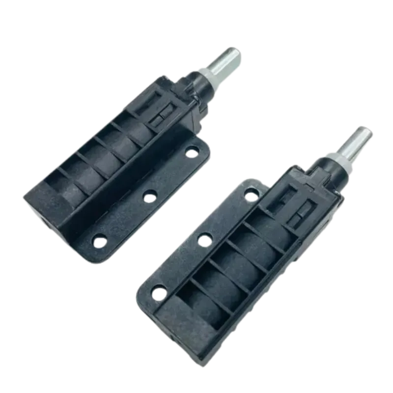 amortiguador de fricción de tapa LG ACV73730204, carcasa negra con brida y vástago metálico, vista general en perspectiva