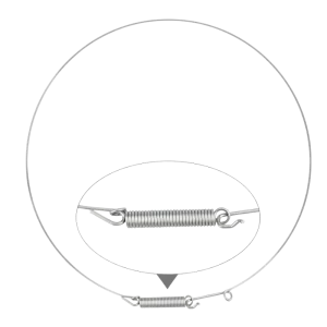 Aro Metálico (Abrazadera) para Goma de Puerta LG - 4861ER2001J