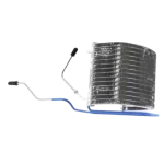 LG ACG76304502 condensador de alambre con aletas – vista lateral del serpentín curvo