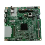 Main Board LG EAX67872805 superior con puertos HDMI, LAN y AV