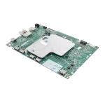 Vista cenital de la Main Board EBU66771401 LG con blindaje