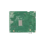 Reverso de la Main Board EBU67086901 de LG para TV, vista de la cara soldadura y trazado PCB