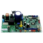 Vista frontal de la EBR8111713 EBR8111713 vista frontal con componentes y disipador